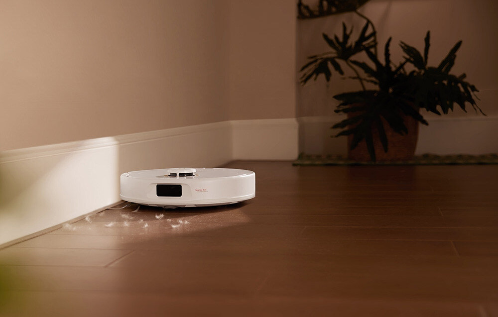 Robot sprzątający ROBOROCK Qrevo 798 Biały Mapowanie 3D Sensory i oświetlenie strukturalne skuteczne wykrywanie przedmiotów trasa szczegółowe mapy 3D nawigacja LDS ścieżki czyszczenia pamięć do czterech map