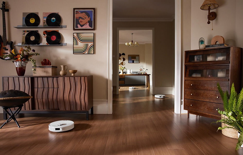 Robot sprzątający ROBOROCK Qrevo 798 Biały Kontrola z aplikacją zdalne sterowanie harmonogramy Apple Watch Obsługa głosowa  zarządzanie