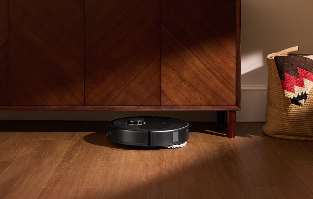 Robot sprzątający ROBOROCK Qrevo 5AE Czarny Kontrola z aplikacją zdalne sterowanie harmonogram Apple Watch Obsługa głosowa wygoda komfort