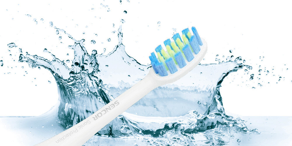 Szczoteczka soniczna SENCOR SOC 4013GD Złoty Komfort i funkcjonalność Ergonomiczna rączka solidna, wodoodporna obudowa wygoda użytkowania port USB-C