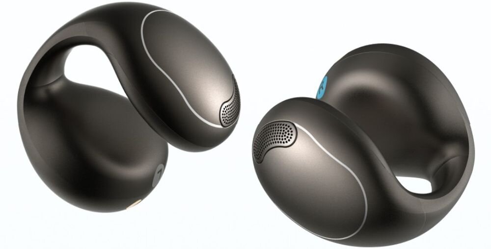 Słuchawki powietrzne SOUNDCORE C40I clip-on otwarty design komfort codzienny, słuchawki powietrzne na białym tle