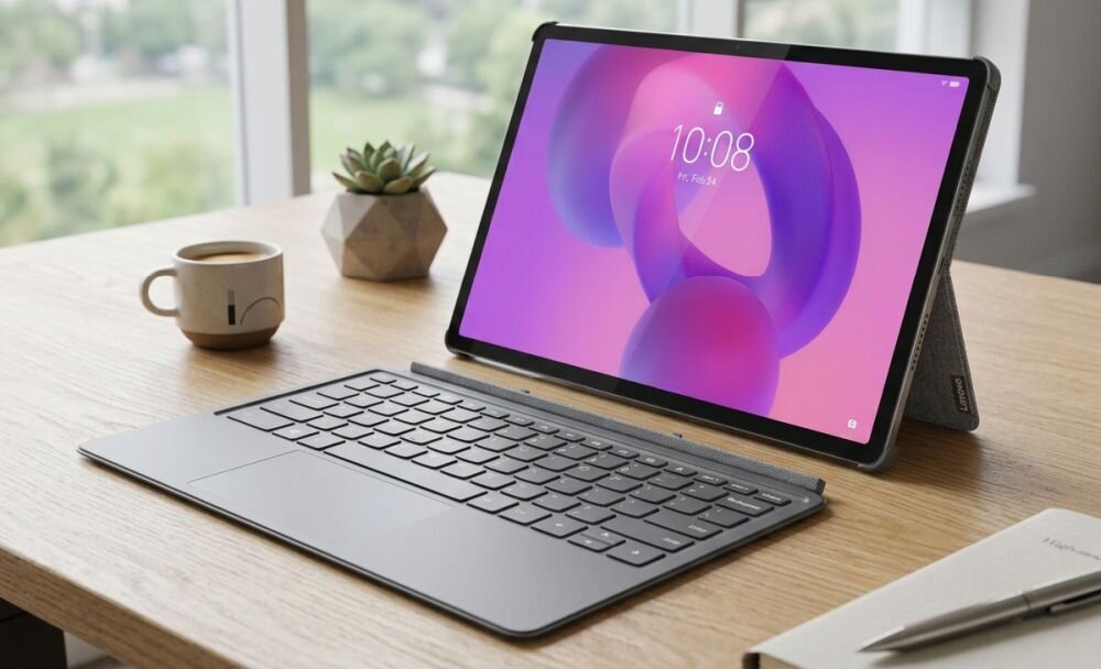 Etui na IdeaTab Pro LENOVO Keyboard Pack Szary Klawiatura