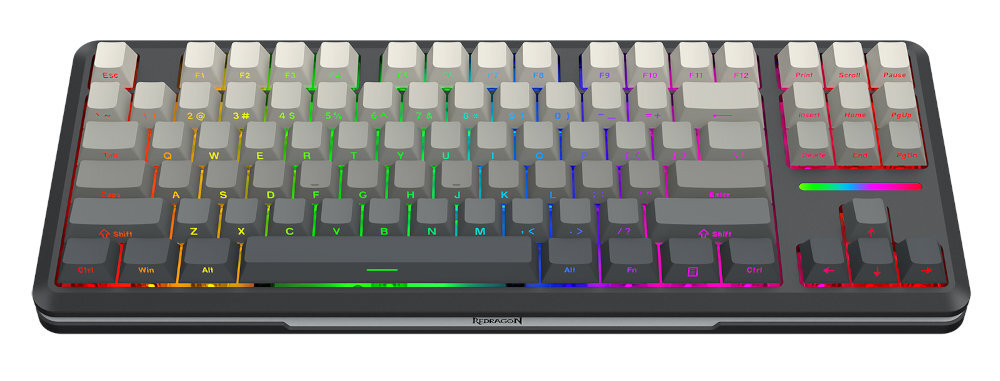 REDRAGON Wildslash Pro mechaniczna klawiatura trzy opcje połączenia, wymienne przełączniki i możliwość personalizacji pracy grania