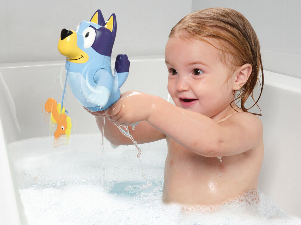 Zabawka do kąpieli TOMY Pływający Bluey E73548 dziecko w wannie podnoszące zabawkę