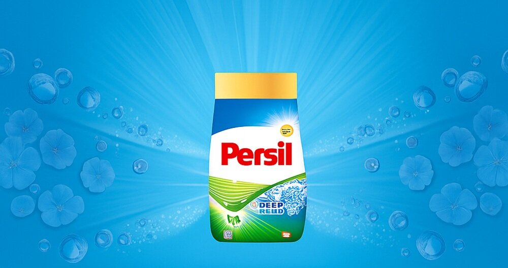 Proszek do prania PERSIL Deep Clean 4.95 kg do kolorowych tkanin głęboka czystość prania, higiena pralki, zachowanie świeżego zapachu, głęboka czystość prania