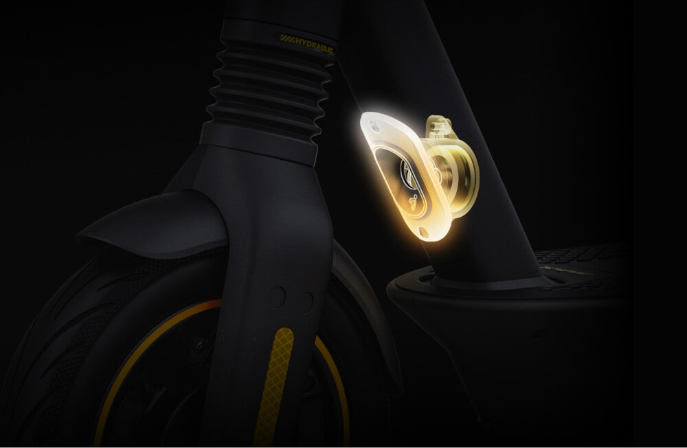 Hulajnoga elektryczna SEGWAY Ninebot KickScooter F2 Plus Czarny sygnal dzwiekowy