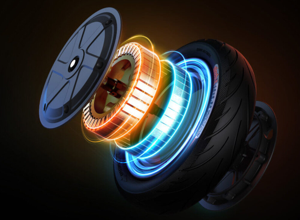 Hulajnoga elektryczna SEGWAY Ninebot KickScooter F2 Plus Czarny silnik wydajny moc 400 W maksymalna predkosc do 20 km/h