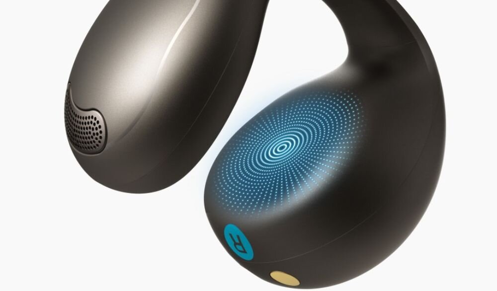 Słuchawki powietrzne SOUNDCORE C40I stabilne dopasowanie komfort aktywność, słuchawka powietrzna na białym tle