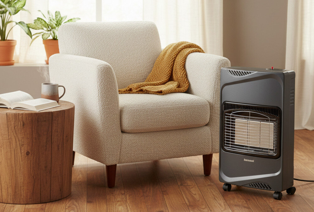 Piecyk gazowy RAVANSON LD-168N zdjęcie lifestyle Kontrola poziomu CO2 Zabezpieczenie termoelektryczne