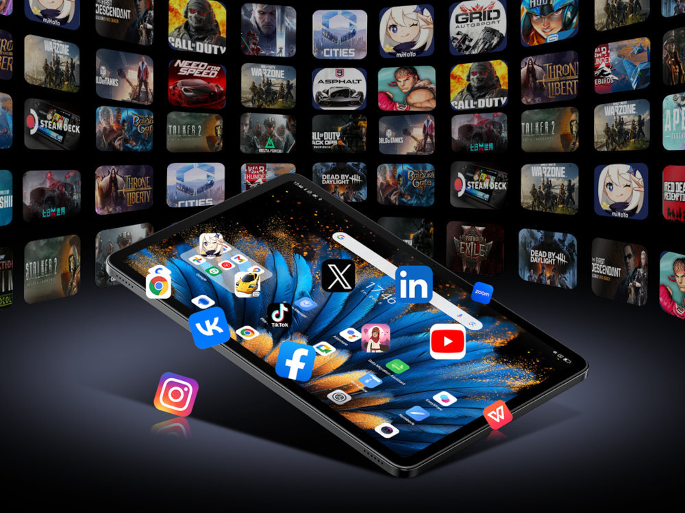 BLACKVIEW Mega 2 12 GB pamięci RAM Pamięć wewnętrzna 256 GB zdjęć, filmów, aplikacji