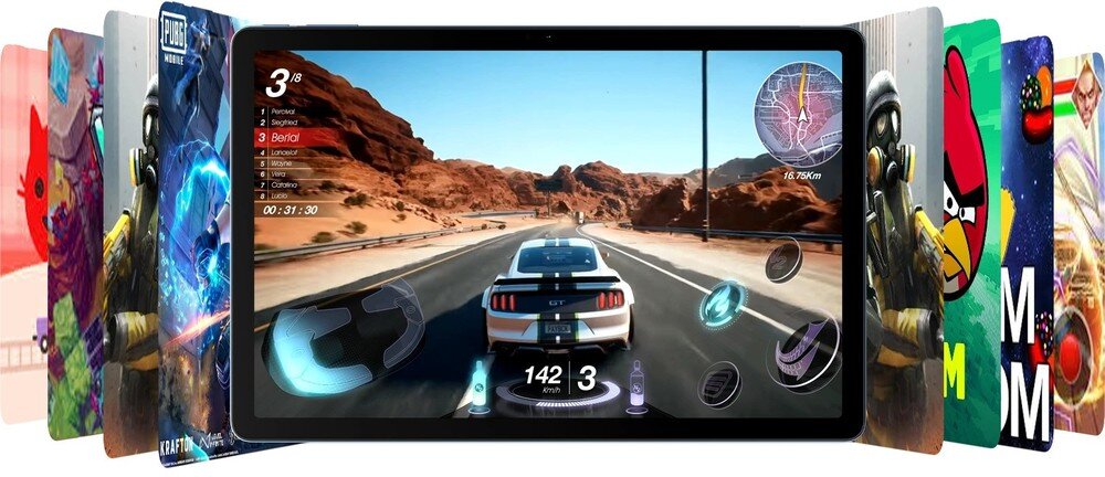 Tablet BLACKVIEW Tab 16 Pro kolaz aplikacji, 256 GB pamięć przestrzeń na dane 