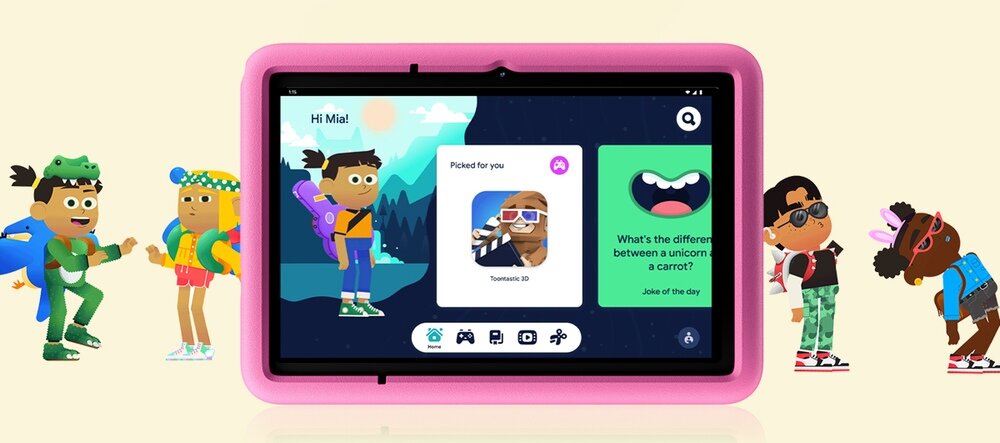 Tablet BLACKVIEW Tab 60 Pro Kids 10.1 Google Kids Space gry edukacja