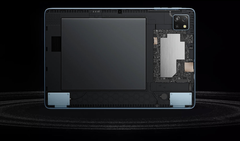 BLACKVIEW Tab 60 podwójnym głośnikom BOX Głębokie basy czyste wysokie tony film, gra czy utwór muzyczny