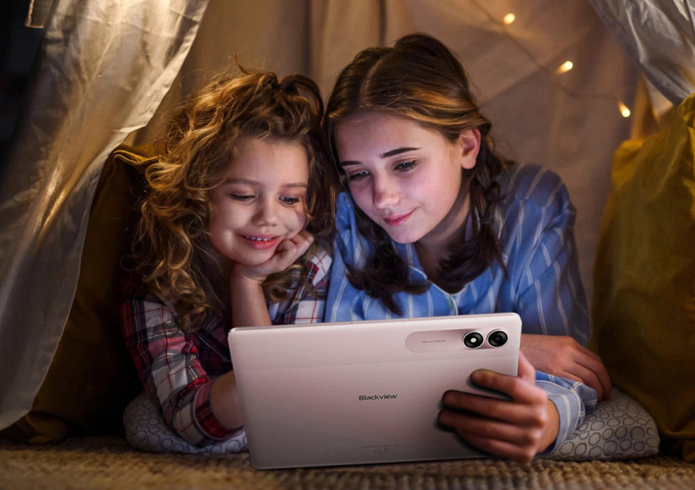BLACKVIEW Tab 9 czytasz e-booki oglądasz filmy Automatycznie dostosowuje jasność temperaturę barwową