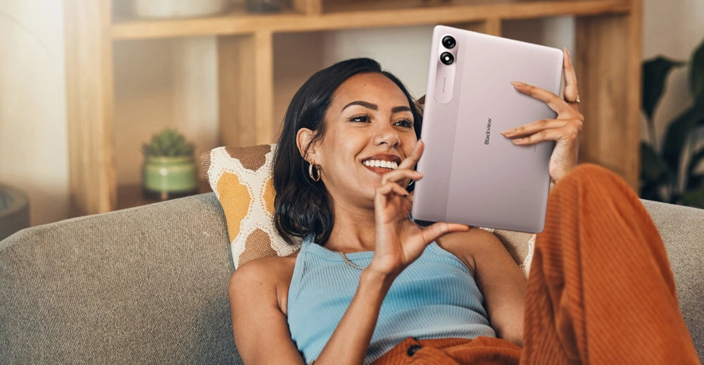 BLACKVIEW Tab 9 funkcję rozpoznawania twarzy aplikacja Workspace przestrzeń roboczą od prywatnej EasyShare