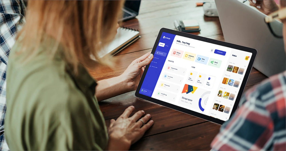 BLACKVIEW Tab 9 pracy rozrywce Preinstalowany pakiet WPS Suite Przestrzeń robocza