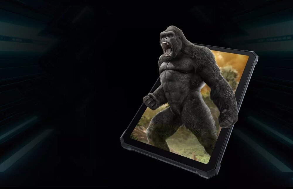 Tablet BLACKVIEW Active 8 Pro goryl na ekranie, Corning Gorilla Glass 5 odproność  