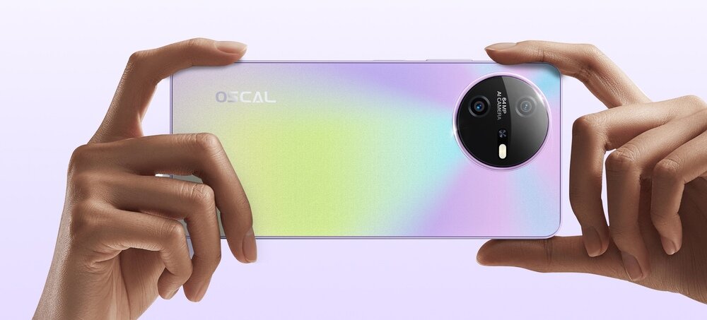 Smartfon OSCAL Tiger 12 odtwarza muzykę