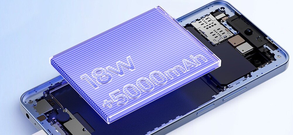 Smartfon OSCAL Tiger 13 bateria  