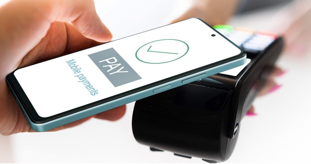 Smartfon OSCAL Tiger 12 płacenie nfc  