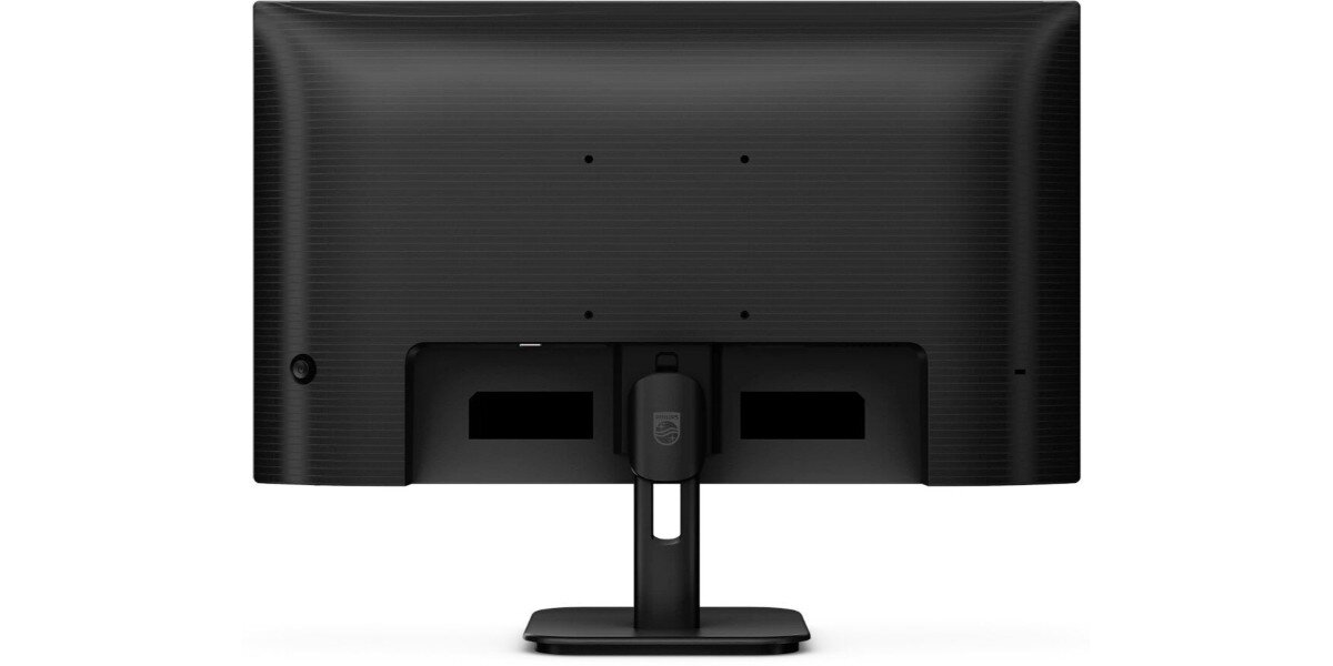Monitor PHILIPS 24E1N1200A na białym tle - tył monitora.