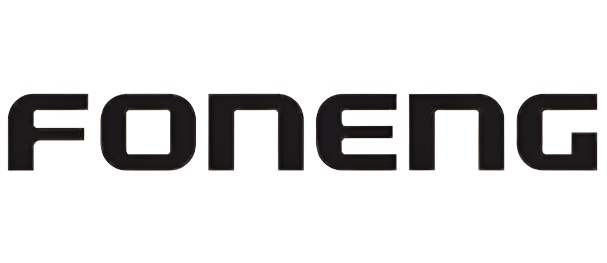 Logo z napisem \'FONENG\' w czarnym kolorze na białym tle.