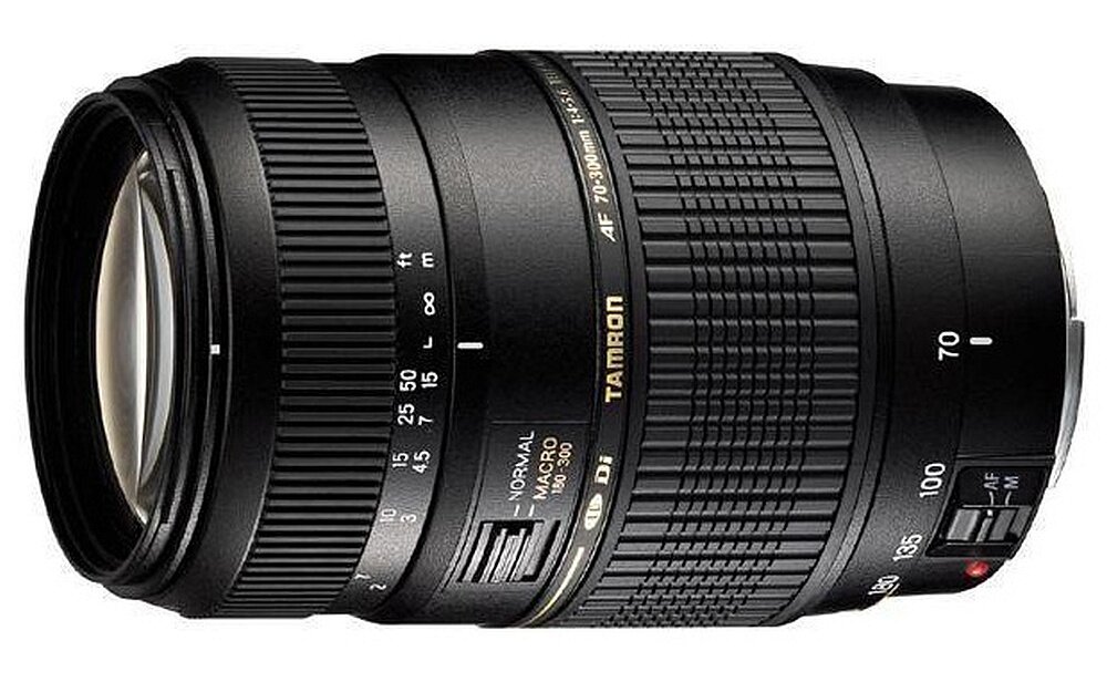 Obiektyw TAMRON AF 70-300 mm F-4-5.6 Di LD Macro mocowanie przysłona zdjęcia