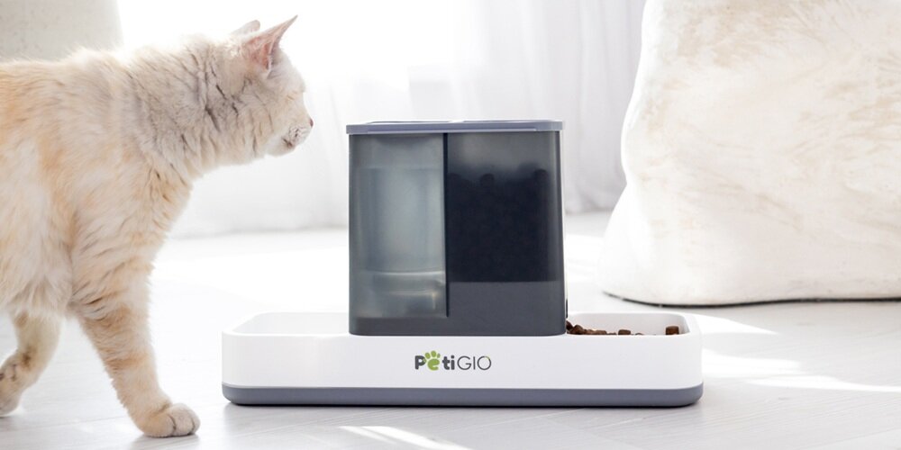 Dozownik na wodę i karmę 2w1 dla zwierząt