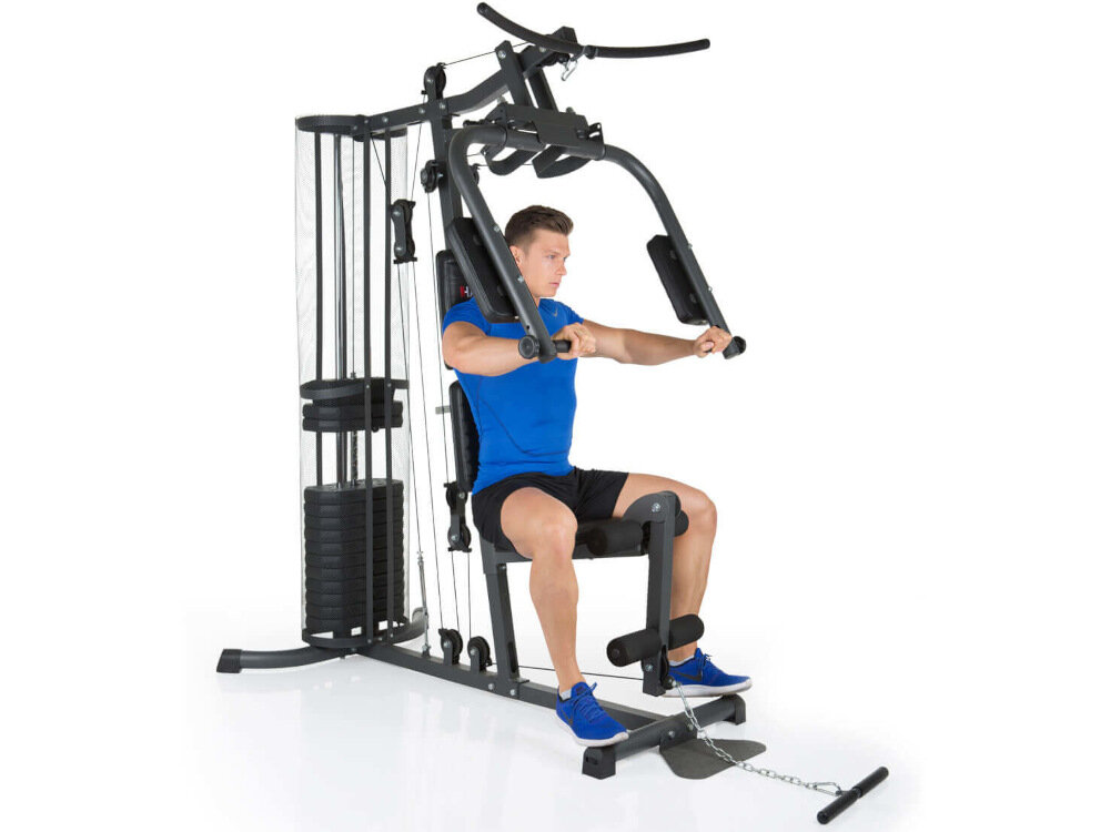 Atlas HAMMER Ultra Power Station stacja do wyciskania regulacja do przodu wyciskanie na lawce do tylu woslarstwo