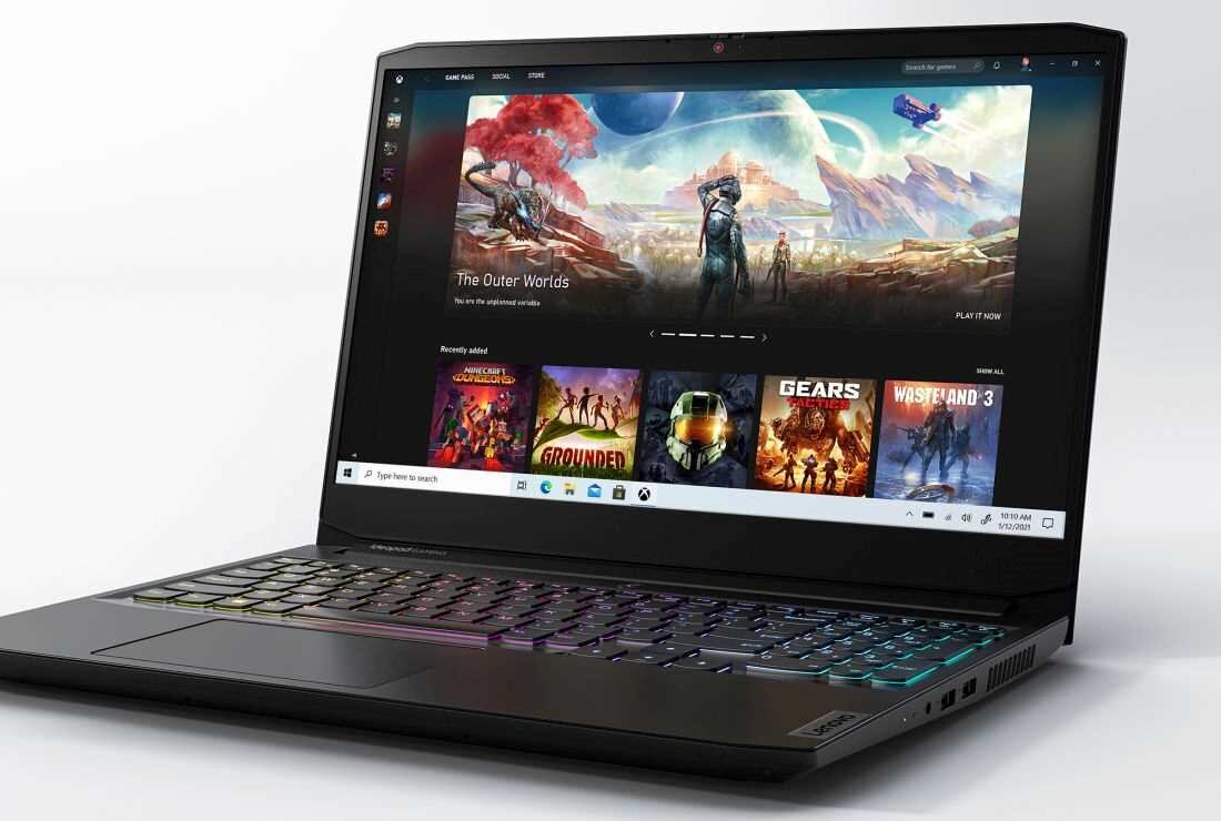 Laptop LENOVO IdeaPad Gaming 3, gamingowy, z ekranem 15,6 cala.  - wygląd ogólny procesor AMD, Innowacyjny system chłodzenia 