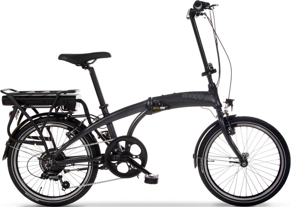 Rower elektryczny HUFFY City-E U20 20 cali Grafitowy rower na białym tle widoczny z boku komfort jazdy odpowiednia kontrola nad rowerem 20-calowa aluminiowa ramę rower jest zwinny lekki łatwo go podnieść odporny na korozję wybór rozmiaru ramy Twój wzrost mierzony w zrelaksowanej pozycji typ roweru