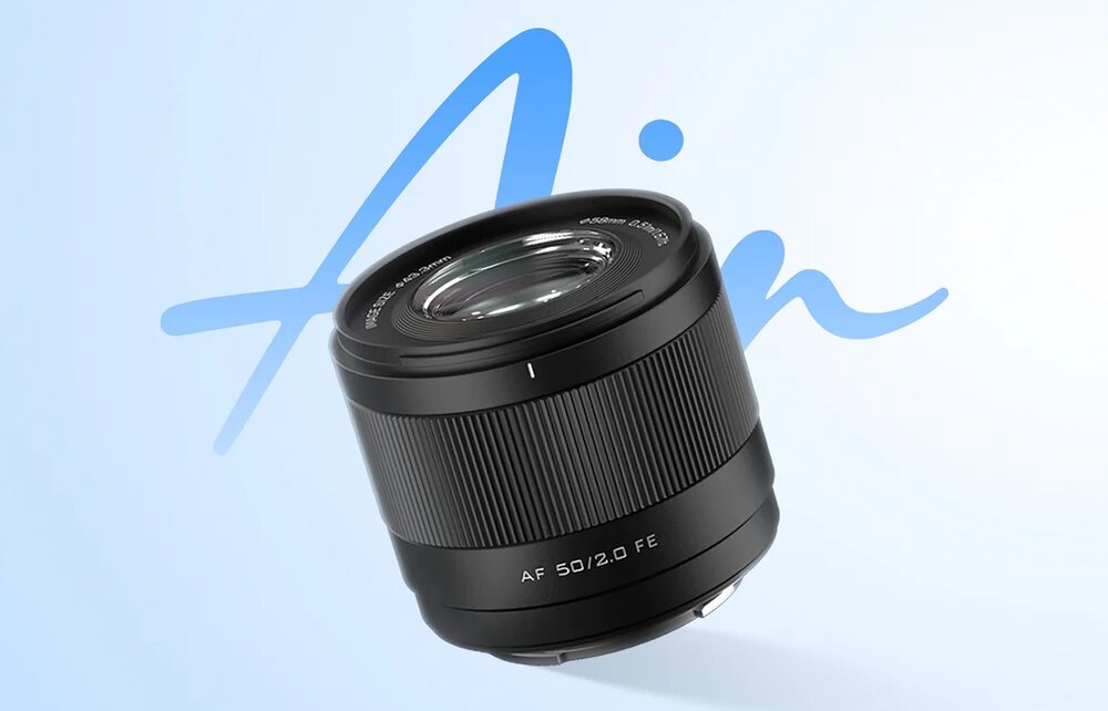 VILTROX AF 50mm f-2.0 Air pełnoklatkowy obiektyw fotograficzny kompaktowy lekki mobilny