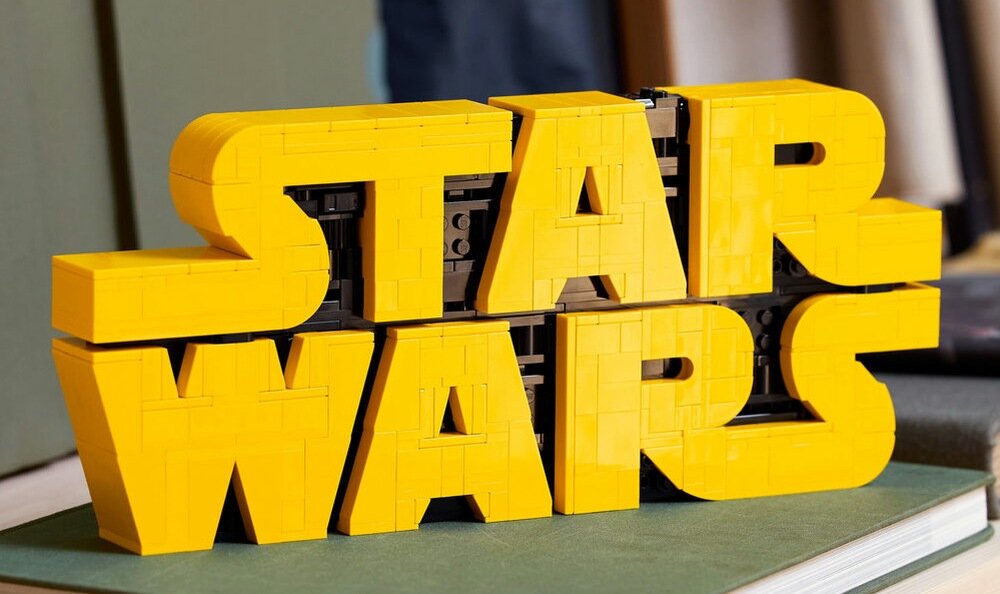 LEGO 75407 Star Wars Logo Star Wars zbudowane z klocków kv lifestyle początek opisu sekcja nagłówkowa