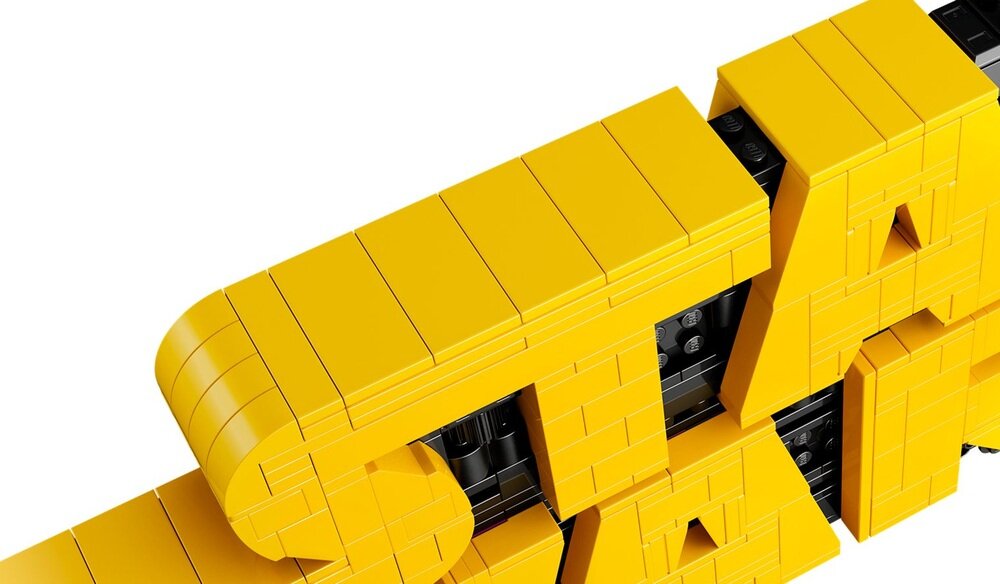 LEGO 75407 Star Wars Logo Star Wars zbudowane z klocków 13 cm wysokości, 30 cm szerokości i 3 cm głębokości