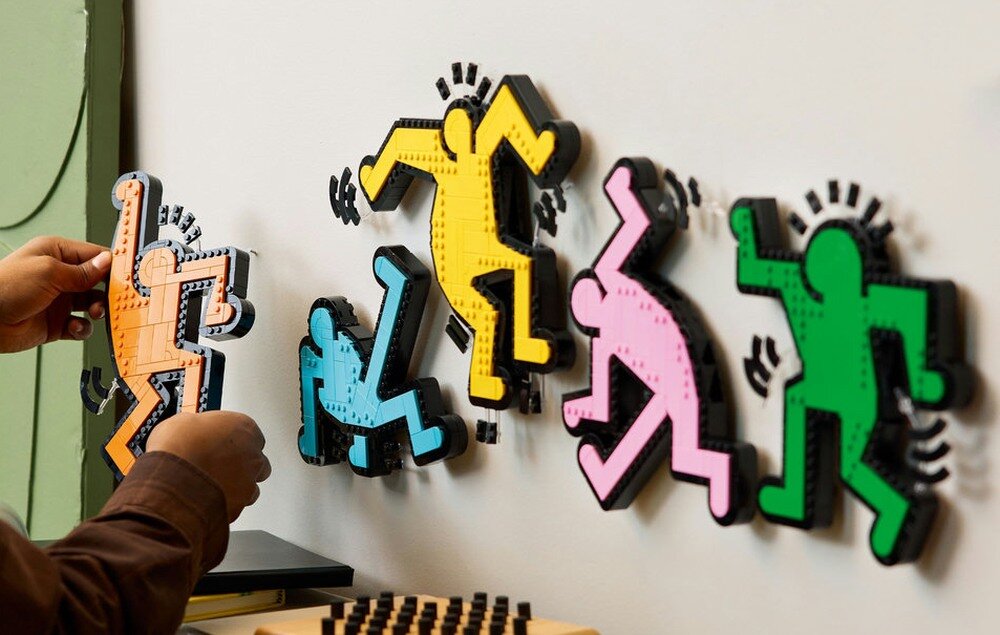 LEGO 31216 Art Keith Haring — tańczące postacie elementy opis konstrukcji wiek