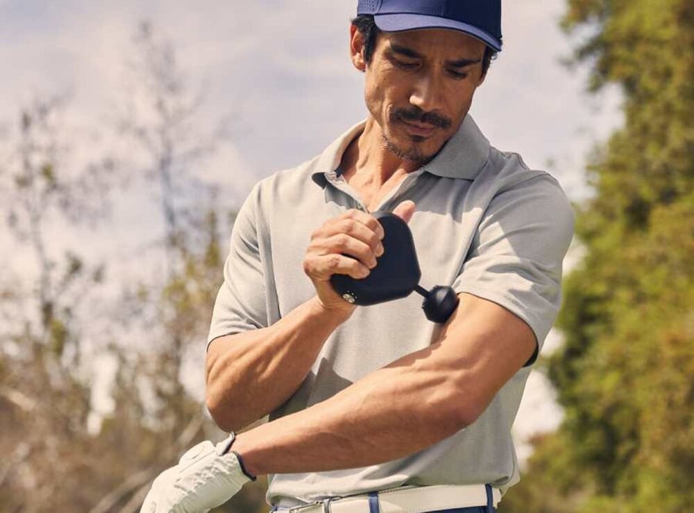 Masażer ręczny gun THERABODY Theragun G3 Mini dla osób aktywnych, dla mniej aktywnych, bóle pleców