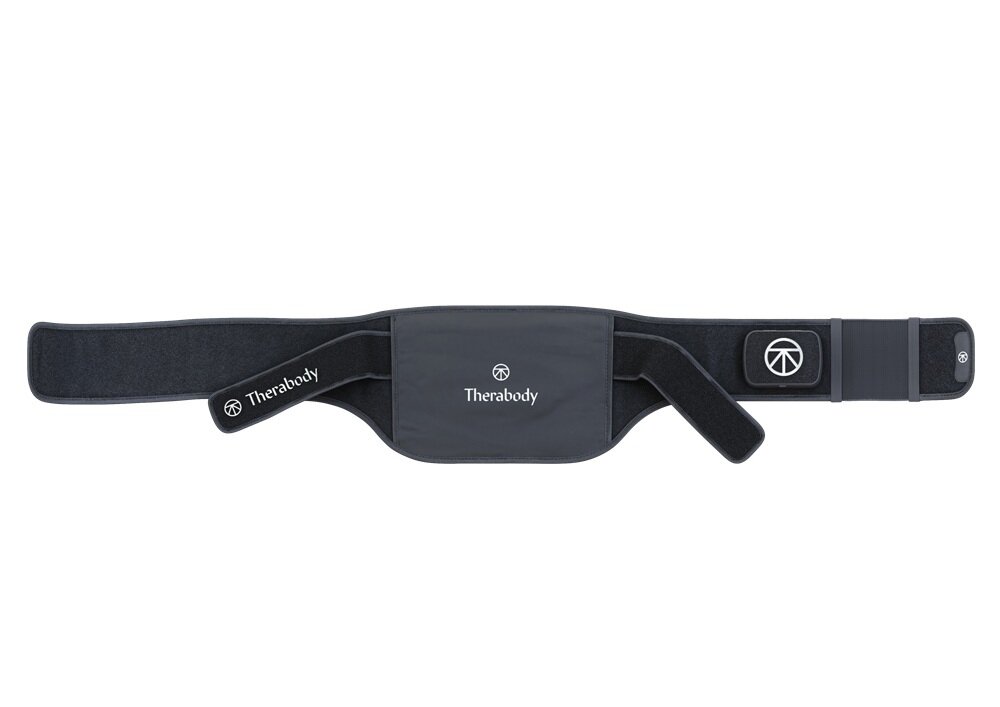 Elektryczny pas lędźwiowy THERABODY Thermback Led dopasowany do pleców, regulowany pas na rzepy, skuteczna terapia