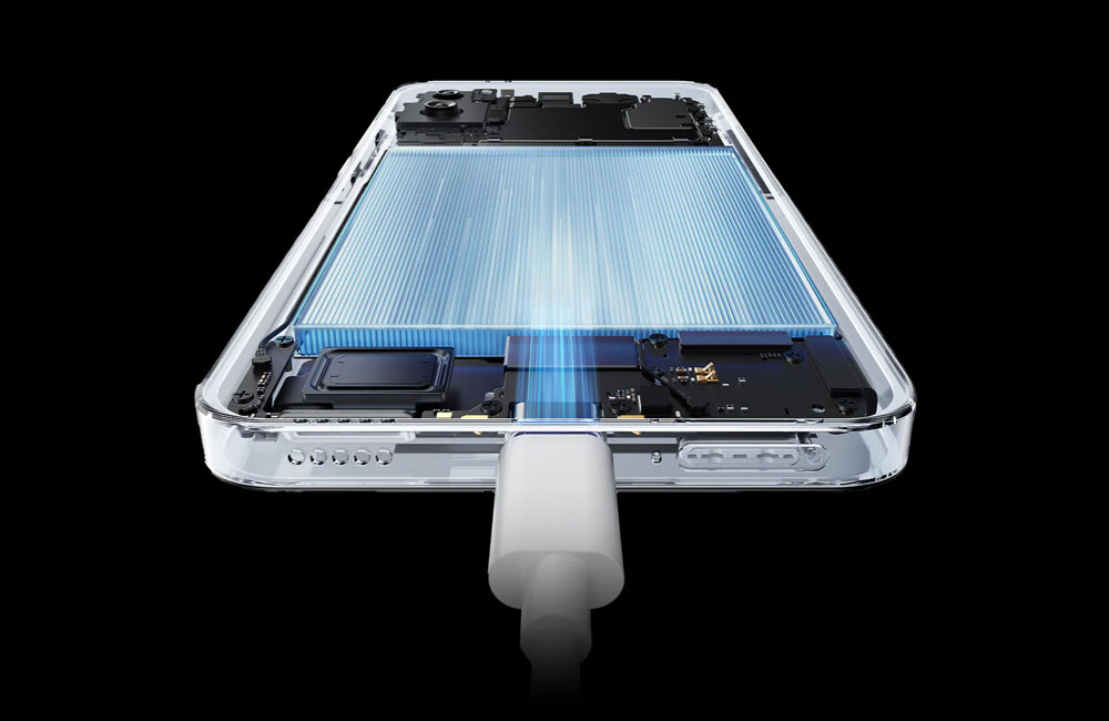 Smartfon MEIZU Mblu 21 wizualizacja ładowania    