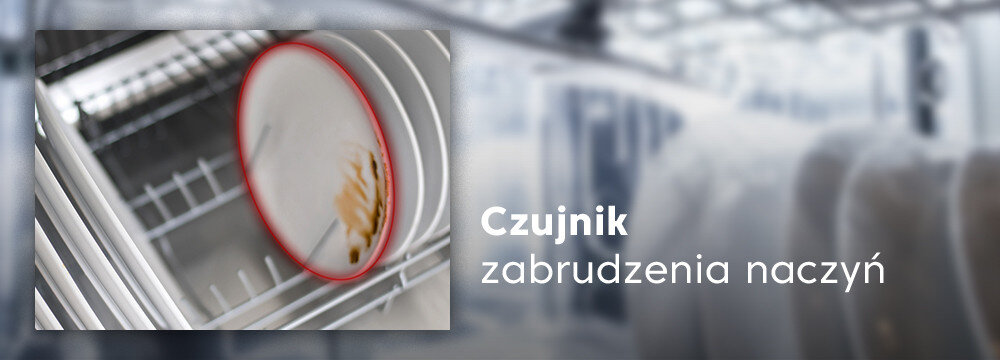 ZMYWARKA BEKO BDIN38644D lifestyle Czujnik zabrudzenia naczyń dostosowanie do poziomu zabrudzenia