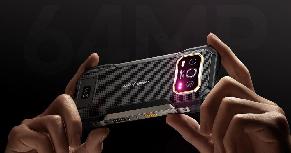 Ulefone Armor 27 Pro aparat nocny 64MP NightElf Ultra 3.0
