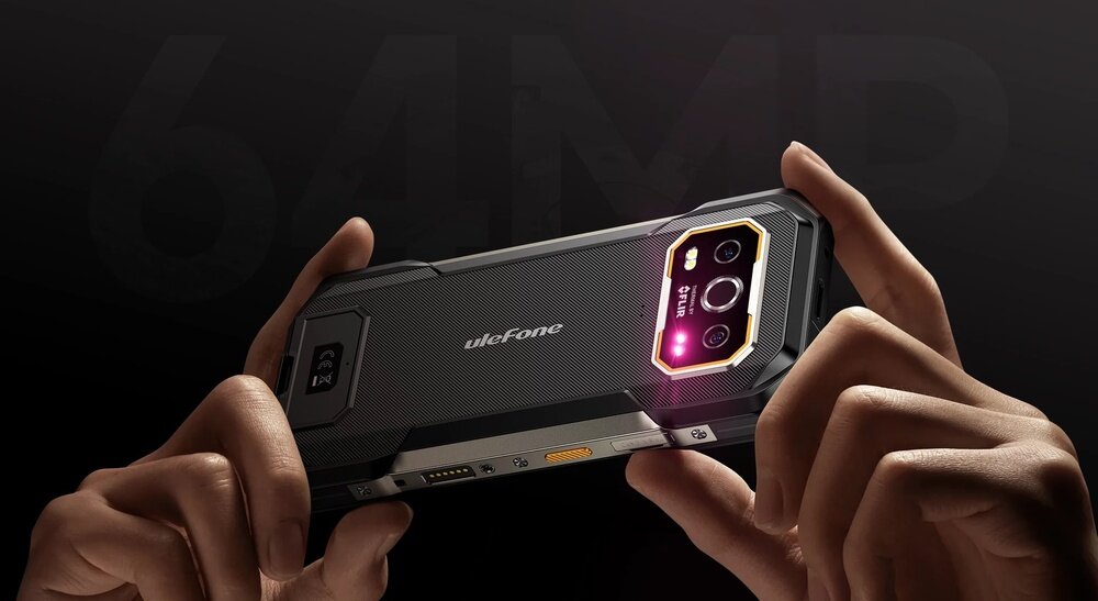 Ulefone Armor 27T aparat 64 MP NightElf Ultra 3.0 nocna fotografia