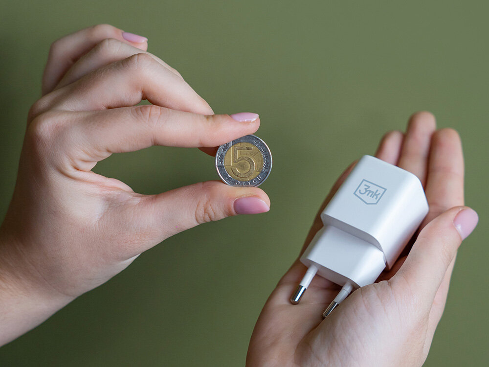3MK Hyper GaN Charger Obudowę ładowarki certyfikowanych materiałów klasy V0 ognioodpornych systemy zabezpieczeń przed przeciążeniem, przepięciem, przeładowaniem i przegrzaniem PPS, PD 3.0 i QC 4+
