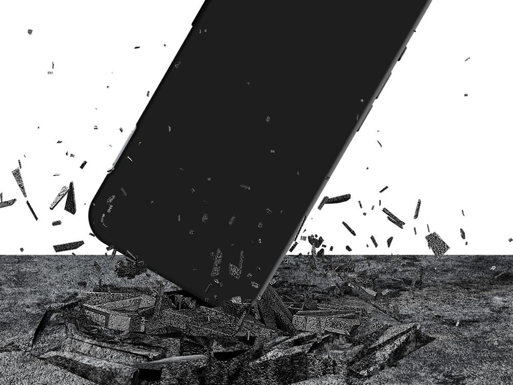 Etui 3MK Matt Case Pro rygorystyczne testy upadków w ekstremalnych warunkach zgodnie ze standardami Military Grade certyfikacji