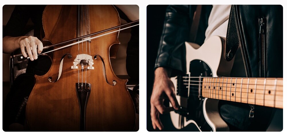 Słuchawki douszne HUAWEI FreeBuds 6 kontrabas i gitara