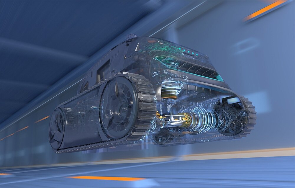 Robot do czyszczenia basenów WYBOT S2 Pro, bezszczotkowe, czyszczenie, rozwiązania, efektywność, robot z wizualizacją silnika wewnętrznego