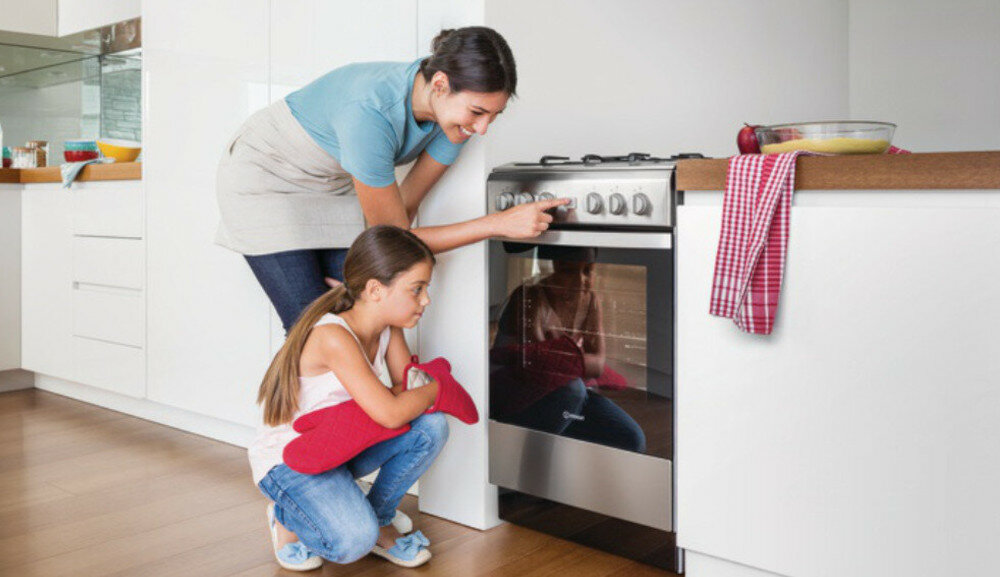 Kuchnia INDESIT I6GMH6AG(W)/U Zabezpieczenie przeciwwypływowe gazu