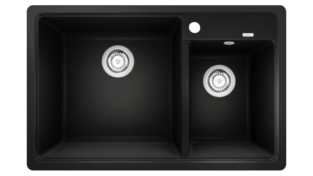 BLANCO zlewozmywak wbudowany montaż blat kuchenny otwór silgranit granit łatwe czyszczenie kamień