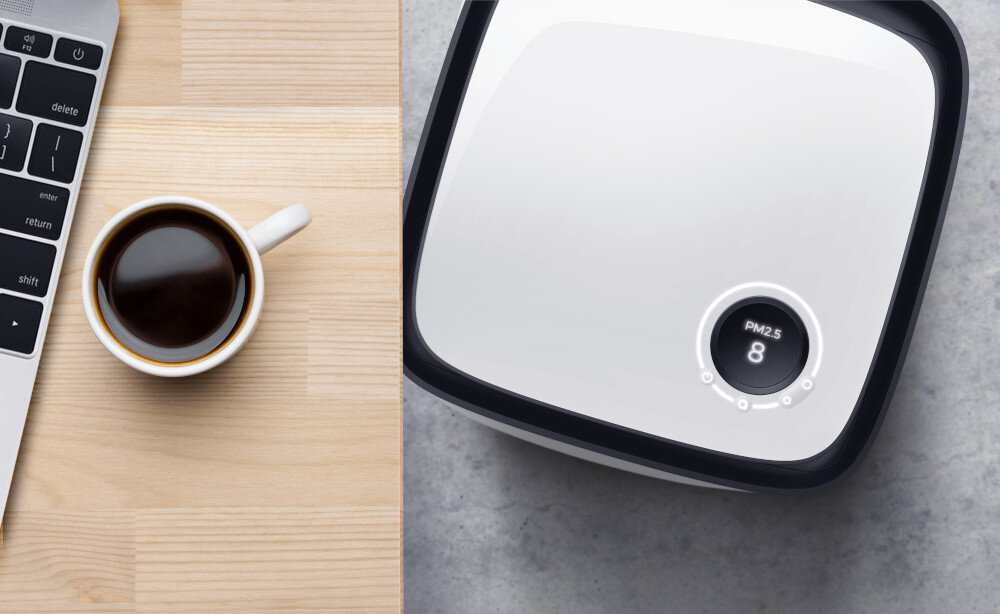 Oczyszczacz powietrza AERIS Aair 3-in-1 Pro szary wyposazenie funkcja sily nawiewu