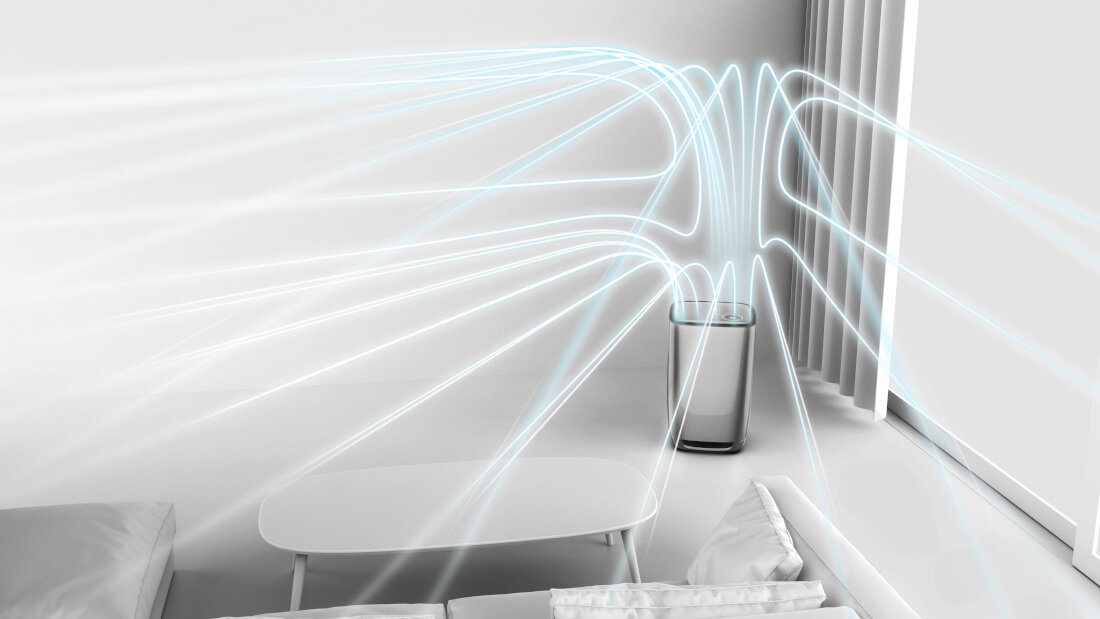 Oczyszczacz powietrza AERIS Aair 3-in-1 Pro szary filtry wydajnosc