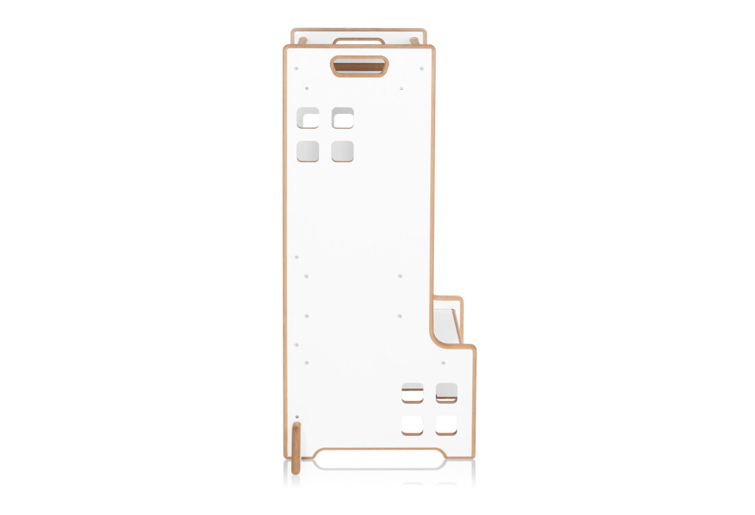 Pomocnik kuchenny LIONELO 2W1 Cass Bezpieczne wchodzenie Wysunięty pierwszy stopień